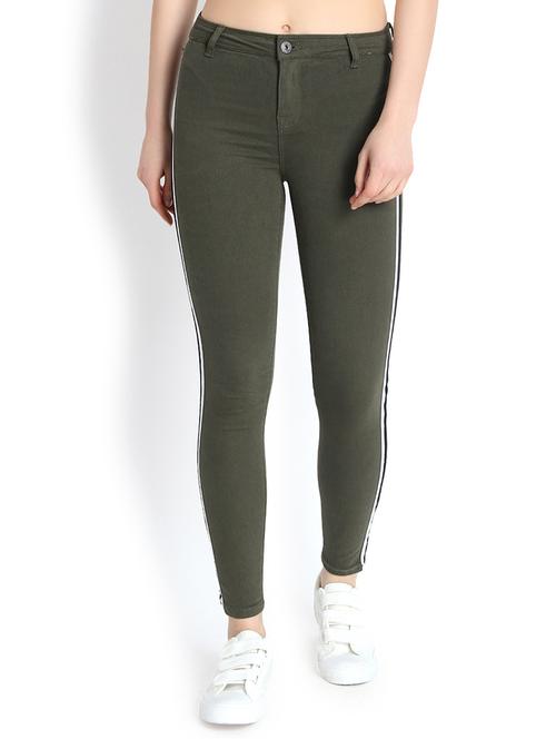 high side taped jeans - 16168844 - Very Small Image - 1