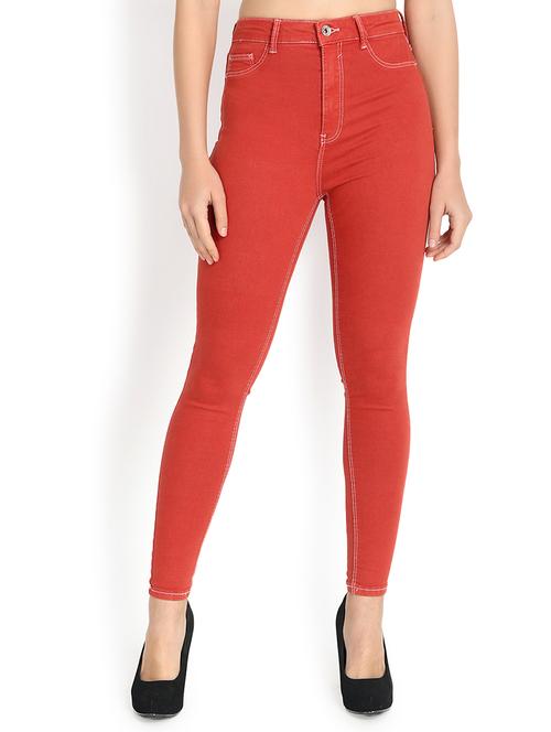 high rise skinny fit jeans - 16168848 - Very Small Image - 1