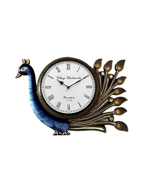 peacock analog wall clock - 16169111 - Very Small Image - 1