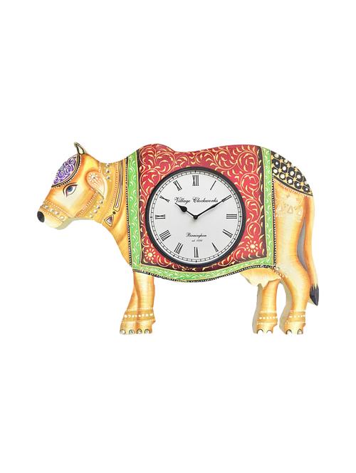 nandi cow analog wall clock - 16169134 - Very Small Image - 1