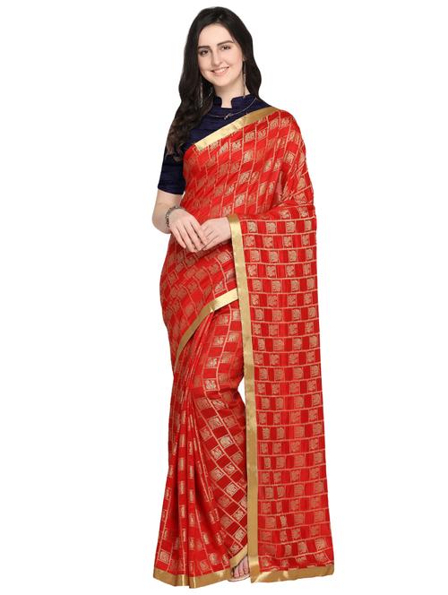 conversational banarasi saree - 16169335 - Very Small Image - 1