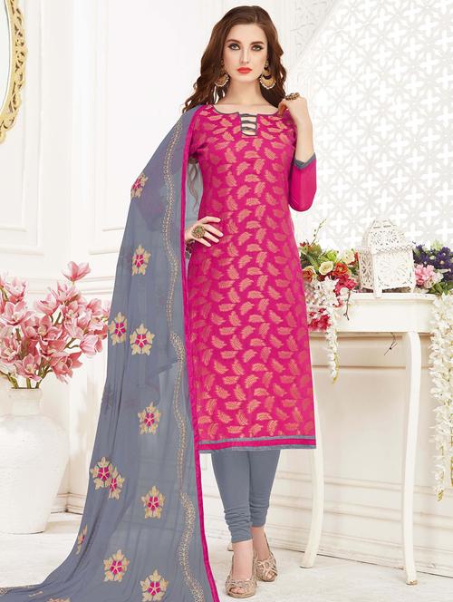 self-design unstitched suit - 16169476 - Very Small Image - 1