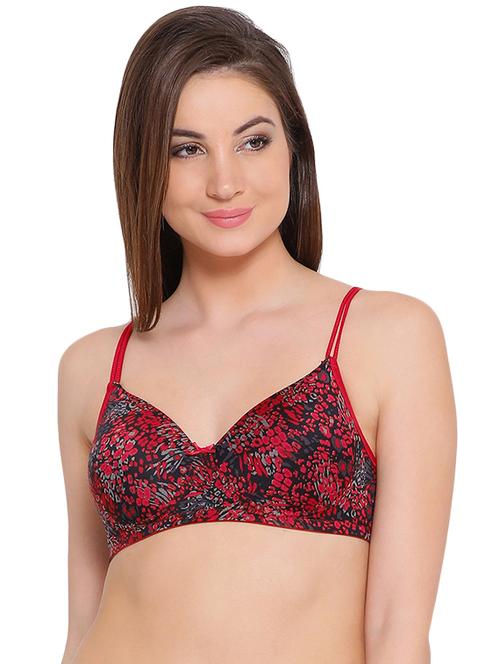 animal print bow patch t-shirt bra - 16169630 - Very Small Image - 1