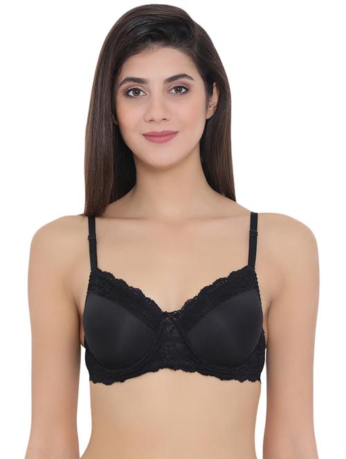 lace detail detachable strapped bra - 16169646 - Very Small Image - 1