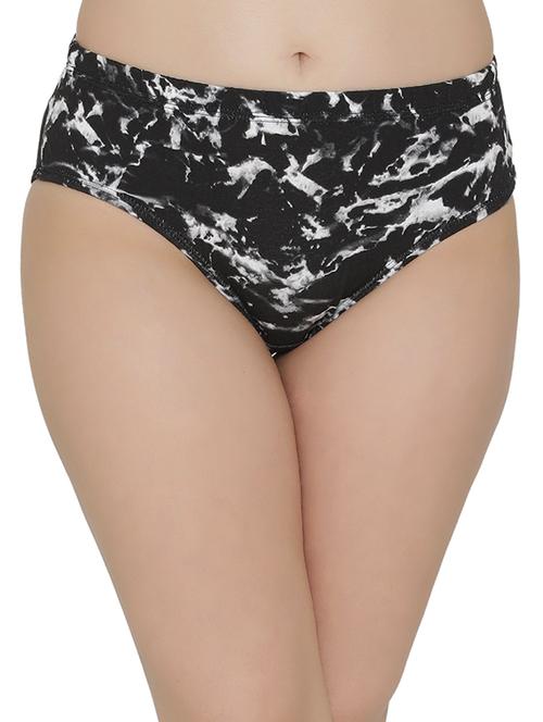 high rise marble print hipster panty - 16169804 - Very Small Image - 1