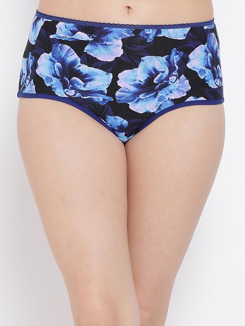 high rise floral hipster panty - 16169844 - Very Small Image - 1
