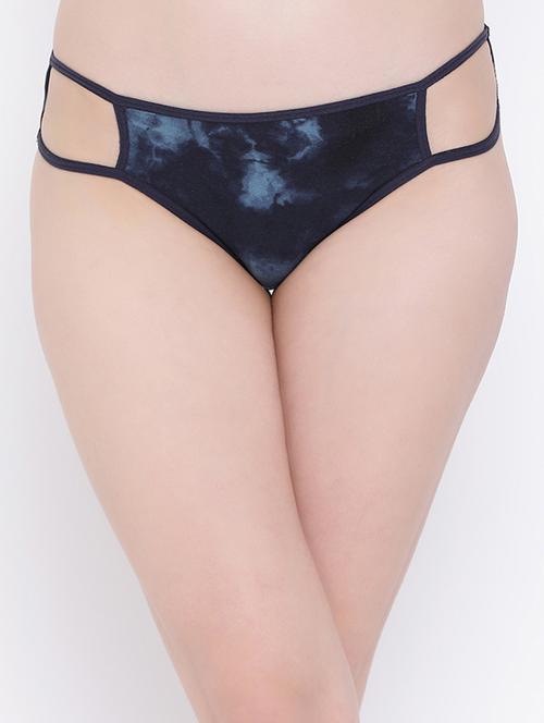 tied and dyed panel bikini panty - 16169947 - Very Small Image - 1