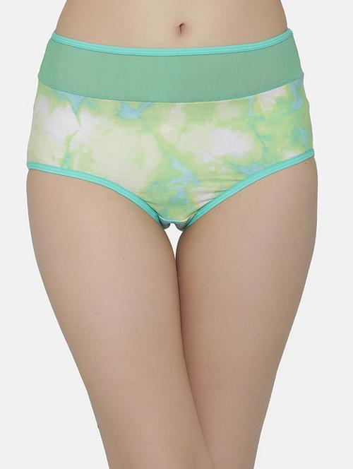 mesh panel hipster panty - 16169948 - Very Small Image - 1