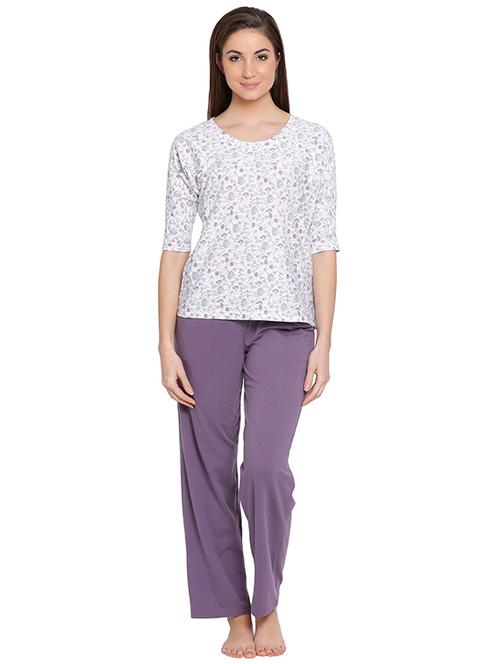 floral nightwear set - 16170007 - Very Small Image - 1