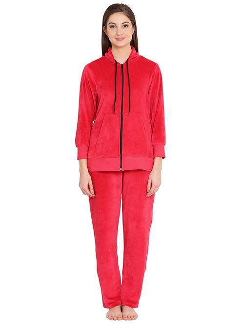 zip up sweatshirt and pajama set - 16170023 - Very Small Image - 1
