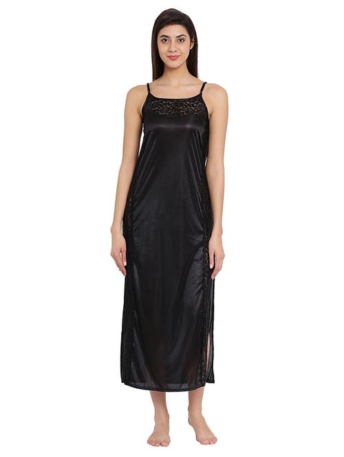 floral lace panel nighty - 16170072 - Very Small Image - 1