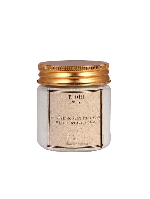tjori refreshing salt foot soak with bentonite clay - 16170473 - Very Small Image - 1