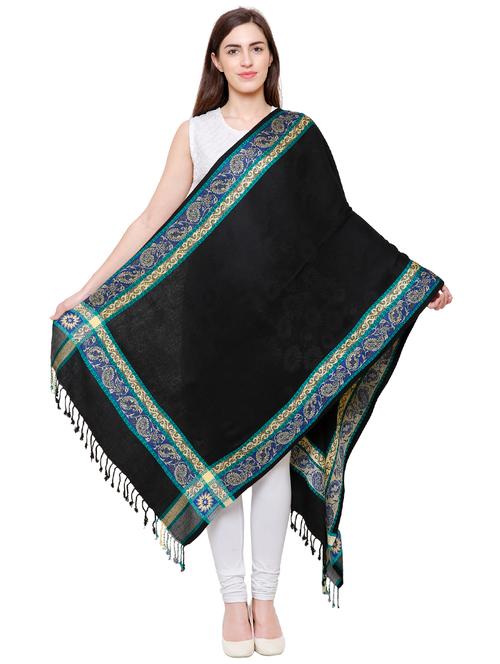 self design shawl - 16170791 - Very Small Image - 1