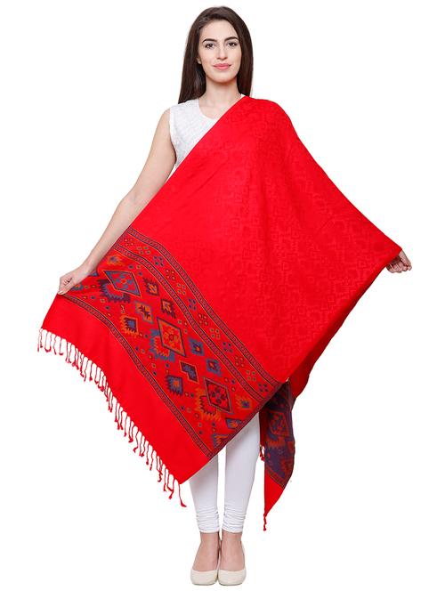self design shawl - 16170795 - Very Small Image - 1