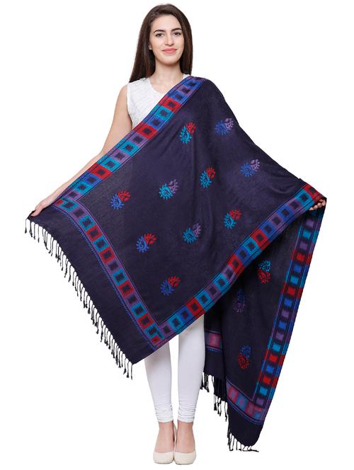 self design shawl - 16170798 - Very Small Image - 1