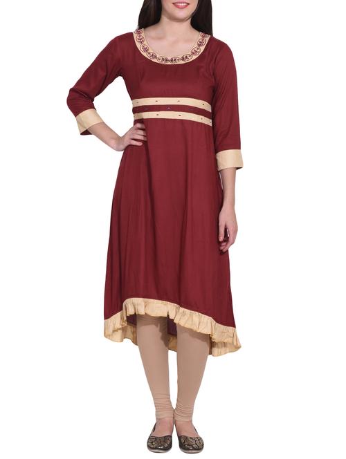 embroidered a-line dress - 16171649 - Very Small Image - 1