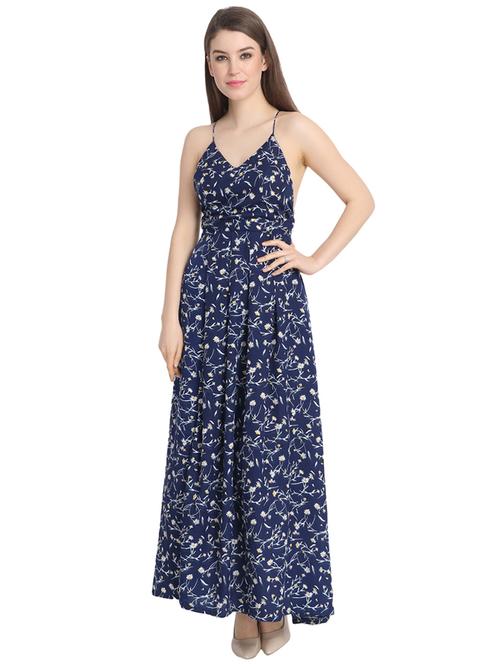 fit & flare printed dress - 16176036 - Very Small Image - 1