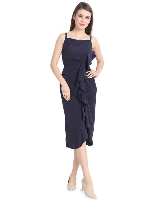 ruffled sheath dress - 16176045 - Very Small Image - 1