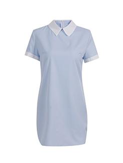 contrast peter pan shift dress - 16176279 - Very Small Image - 1