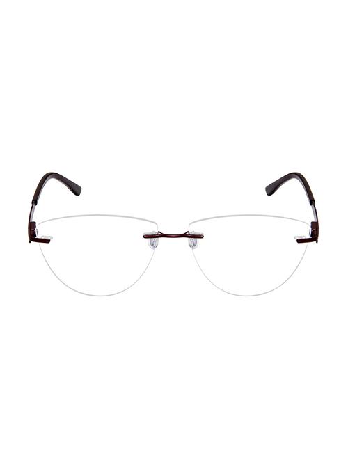 cardon cateye rimless eyeglasses - 16177128 - Very Small Image - 1