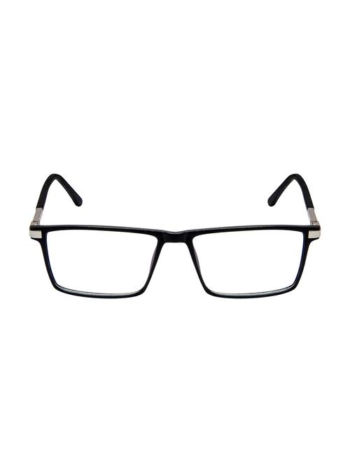 cardon matte black rectangular full rim eyeglasses - 16177139 - Very Small Image - 1