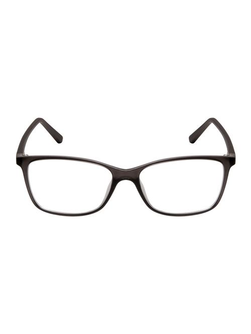 cardon matte grey rectangular full rim eyeglasses - 16177283 - Very Small Image - 1
