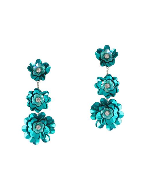 blue metal earring - 16177742 - Very Small Image - 1
