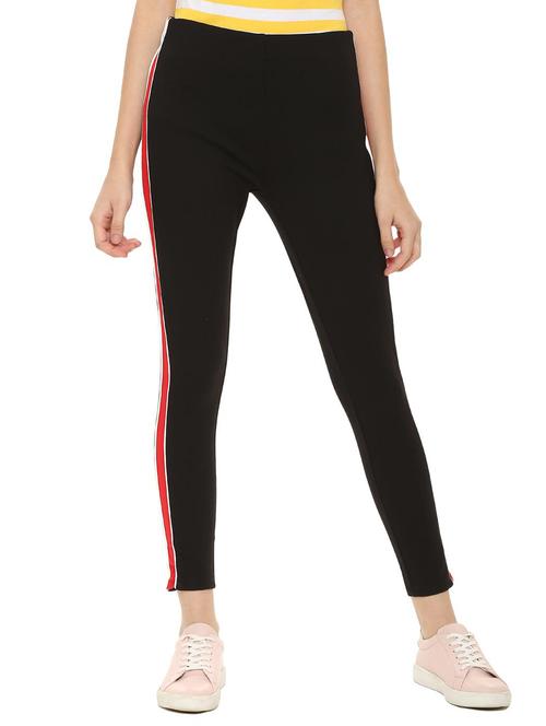 high rise side taped jegging - 16178151 - Very Small Image - 1