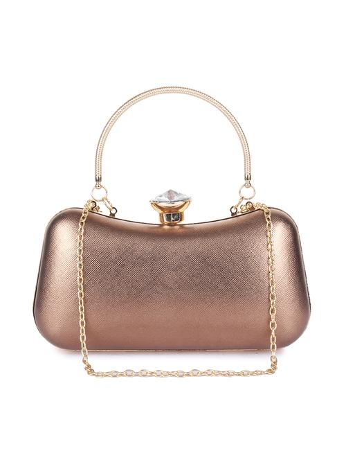 rose gold shimmer ethnic clutch - 16179769 - Very Small Image - 1