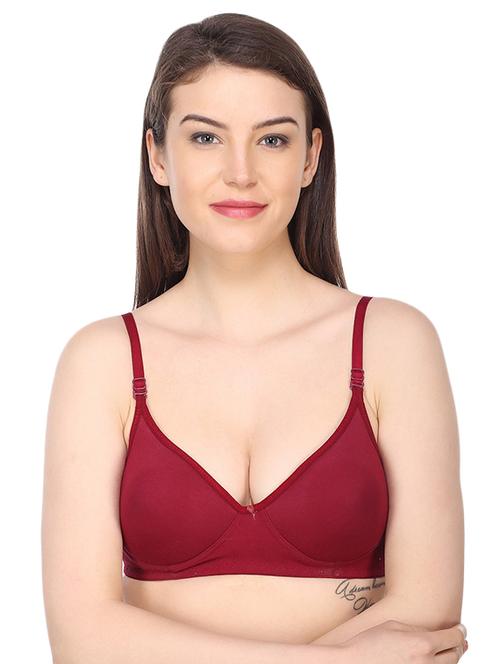 detachable strap solid bra - 16183800 - Very Small Image - 1