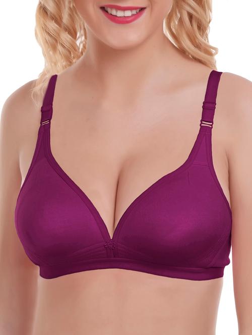 floral patch plunge bra - 16184410 - Very Small Image - 1