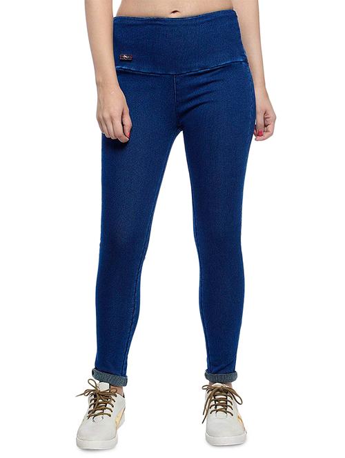 turn up hem high rise jegging - 16185822 - Very Small Image - 1