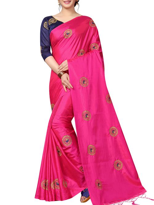 conversational embroidered saree - 16186728 - Very Small Image - 1