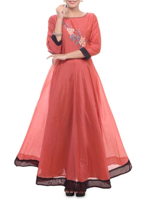 women's flared kurta - 16186920 - Very Small Image - 1