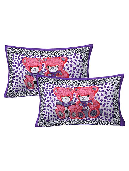cotton printed pillow cover set(2 pieces)-27"x17" - 16188502 - Very Small Image - 1