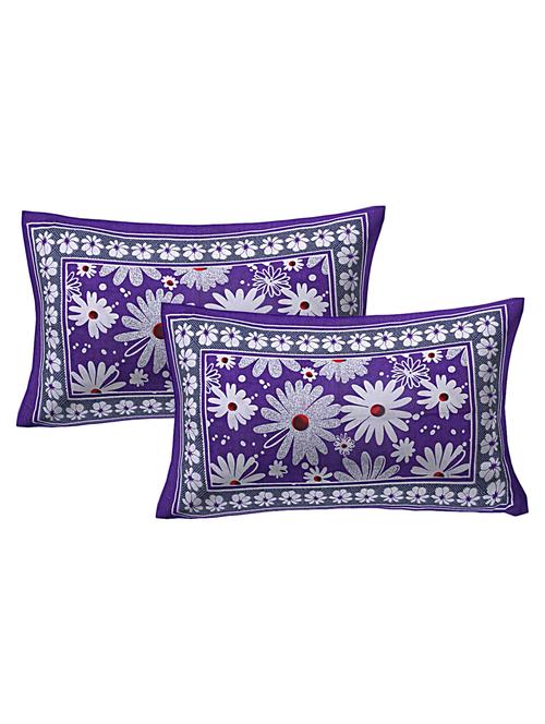 cotton printed pillow cover set(2 pieces)-27"x17" - 16188511 - Very Small Image - 1