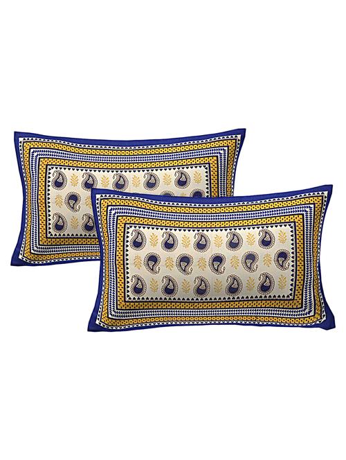 cotton printed pillow cover set(2 pieces)-27"x17" - 16188523 - Very Small Image - 1