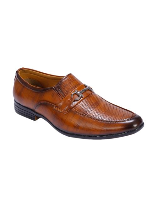 tan leatherette slipons - 16189089 - Very Small Image - 1