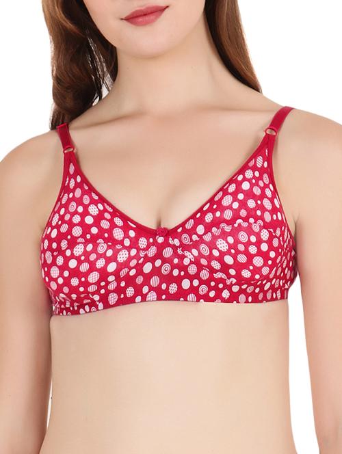 floral patch printed bra - 16193060 - Very Small Image - 1