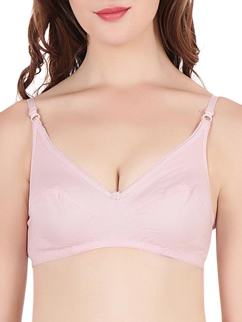 floral patch solid bra - 16193087 - Very Small Image - 1
