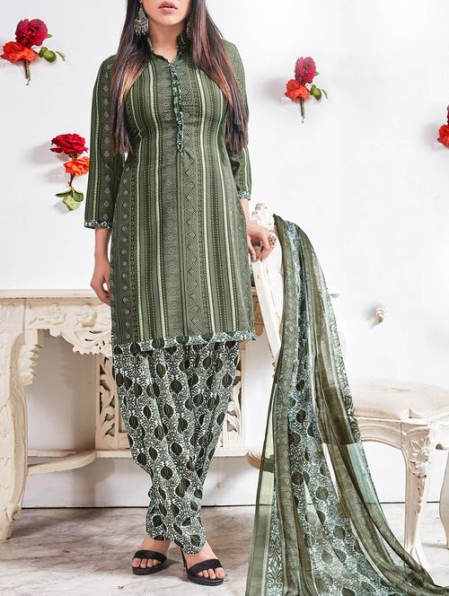 floral unstitched suit - 16193166 - Very Small Image - 1
