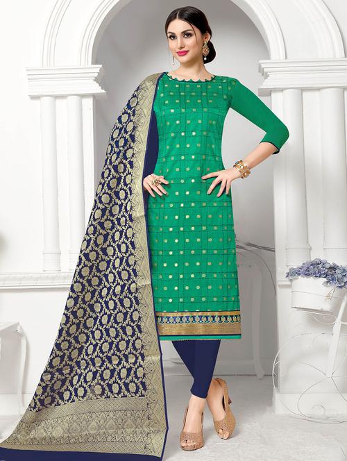 kaanth work unstitched suit - 16193182 - Very Small Image - 1