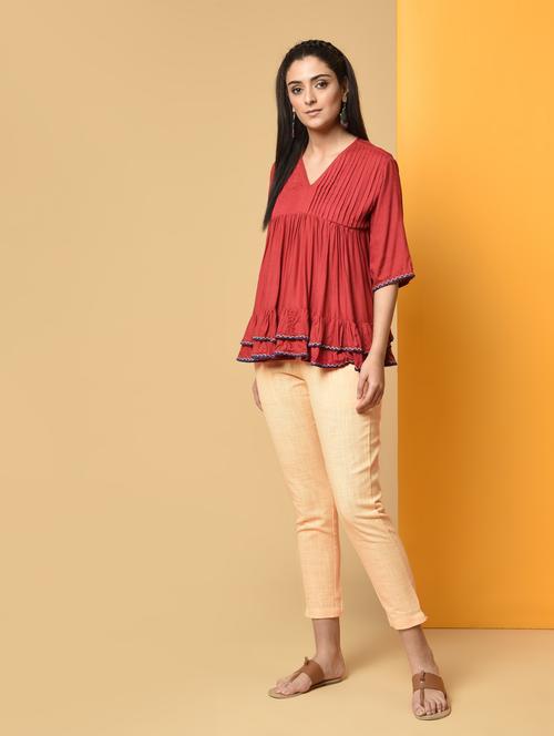solid tapered pant - 16194132 - Very Small Image - 1