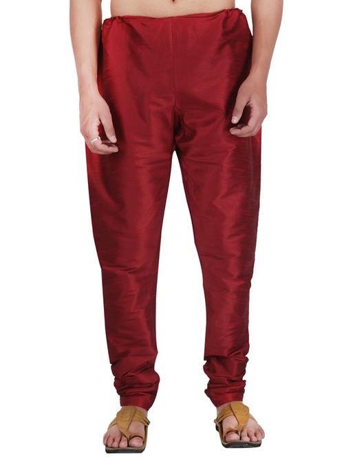 red pure silk pyjamas - 16194259 - Very Small Image - 1