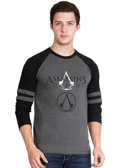 grey raglan t-shirt - 16194299 - Very Small Image - 1