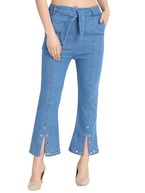 tie front embellished jean - 16194625 - Very Small Image - 1