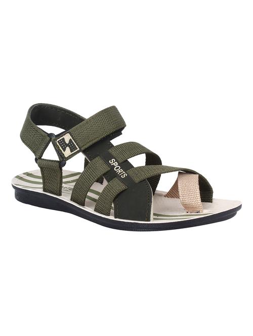 green canvas back strap floaters - 16195488 - Very Small Image - 1