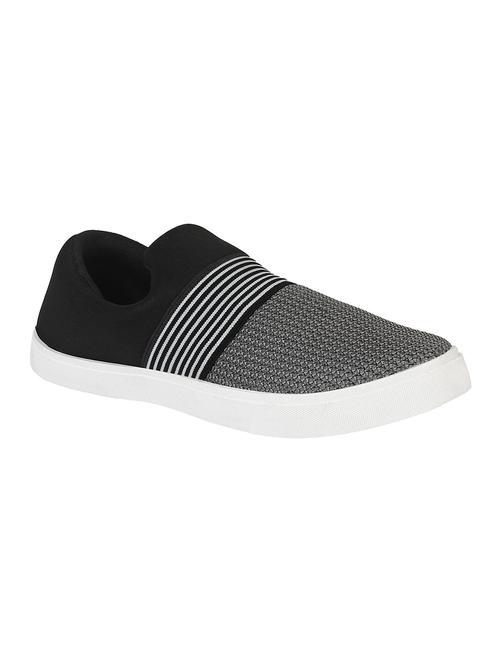grey fabric slipons - 16195531 - Very Small Image - 1