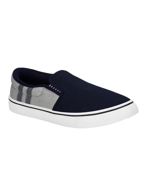 navy blue mesh slipons - 16195533 - Very Small Image - 1