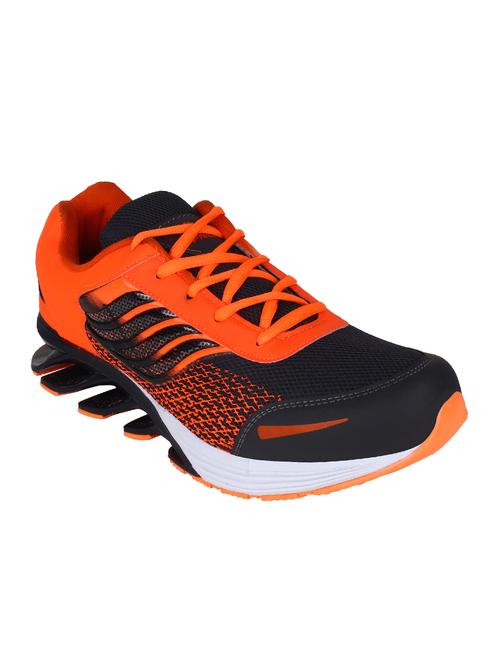 orange mesh sport shoes - 16195563 - Very Small Image - 1